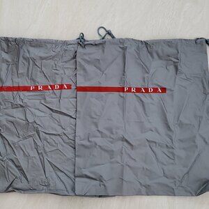 2 Prada shoe bags